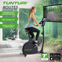 Вертикальный велотренажер TUNTURI Signature E50